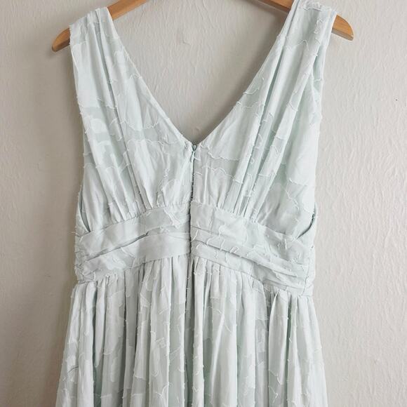 Lulus Sweet Sophistication Sage Green Burnout Floral Maxi Dress - Picture 12 of 15